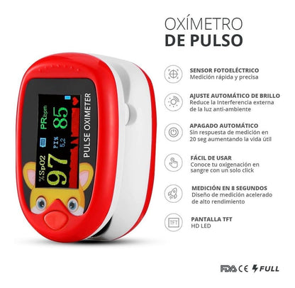 Oxímetro Infantil / Aulto
