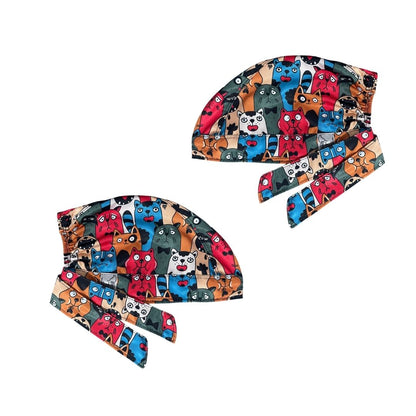 Gorro Medico Quirúrgico - Gatitos - Colores