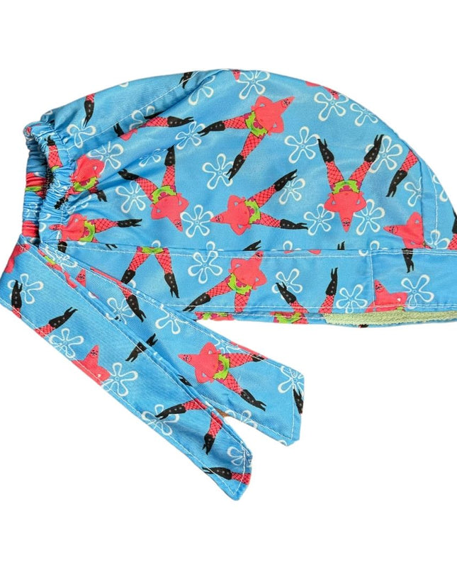 Gorro Medico Quirúrgico - Bob Esponja - Patricio Estrella - Mallas