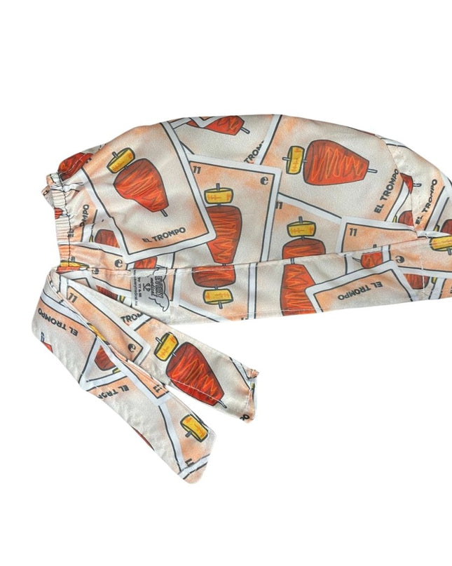 Gorro Medico Quirúrgico - Tacos De Trompo Al Pastor - Beige