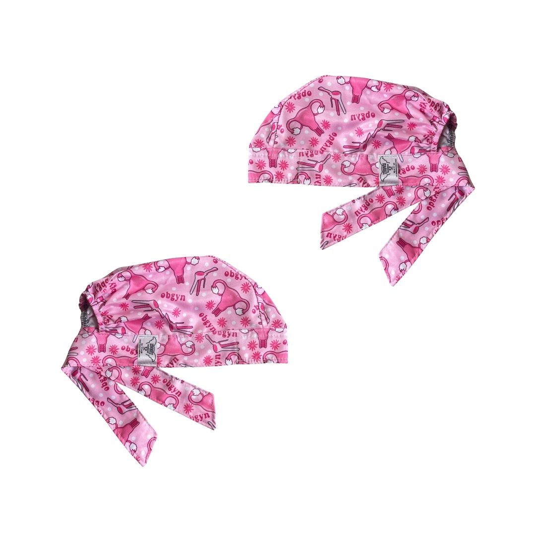 Gorro Quirúrgico - Estampado - Útero - Gorrito Medico