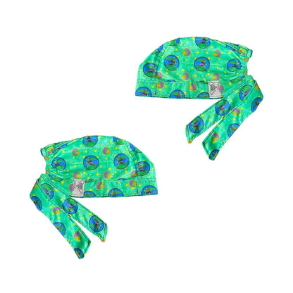Gorro Quirúrgico - Rugrats - Reptar 2 - Verde Claro