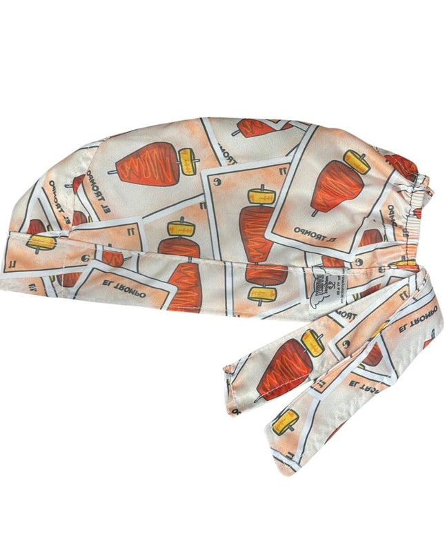 Gorro Medico Quirúrgico - Tacos De Trompo Al Pastor - Beige