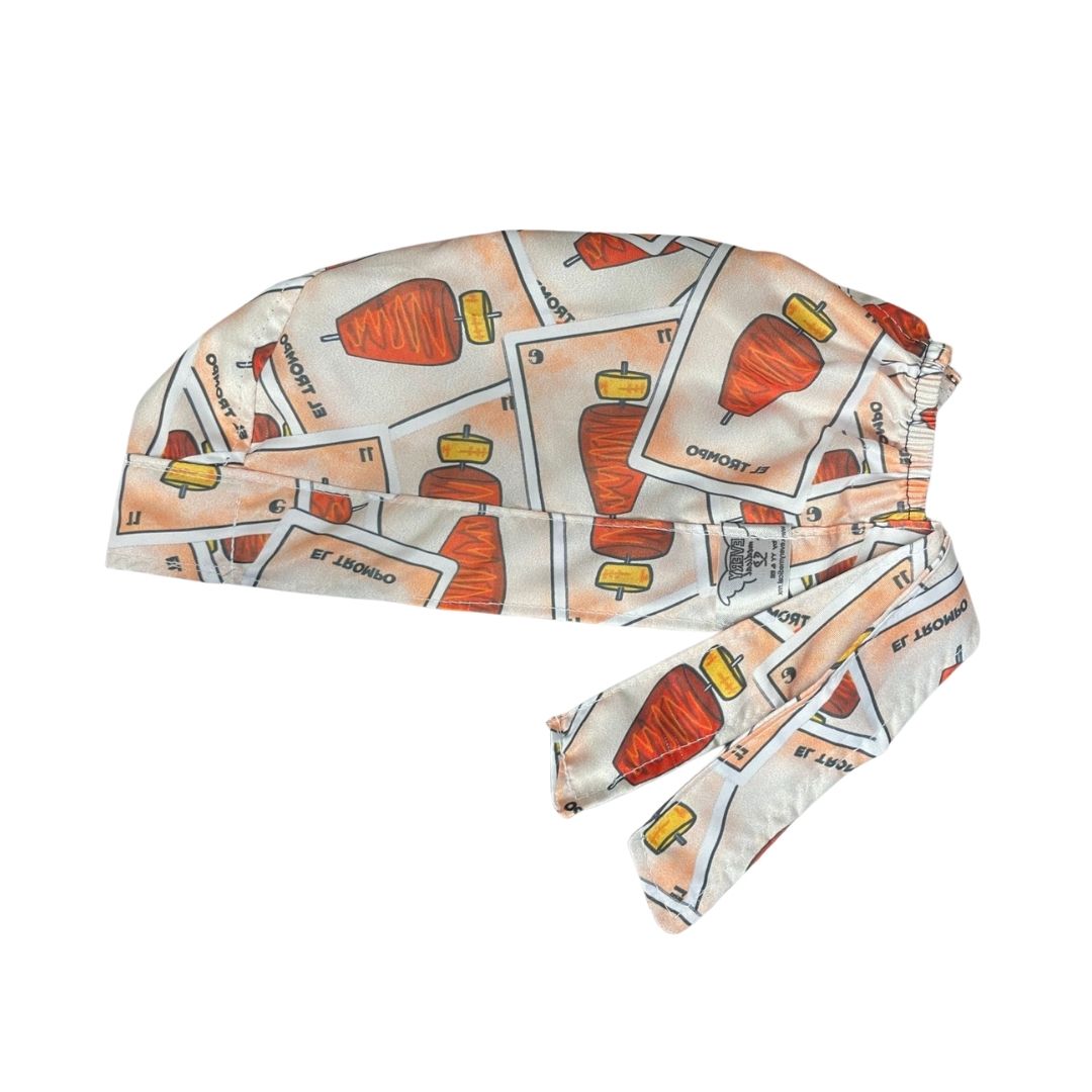 Gorro Medico Quirúrgico - Tacos De Trompo Al Pastor - Beige