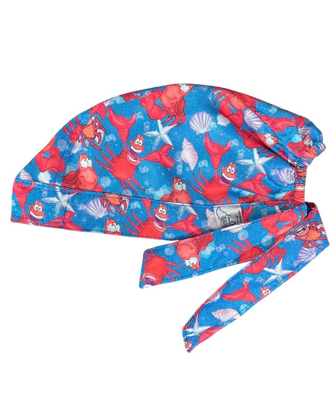 Gorro Medico Quirúrgico - La Sirenita - Celeste