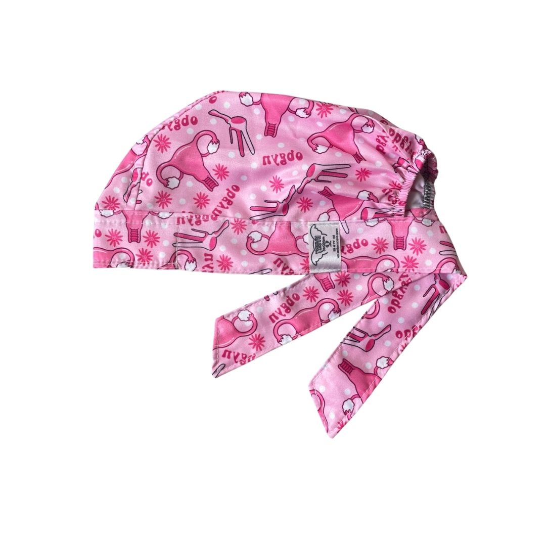 Gorro Quirúrgico - Estampado - Útero - Gorrito Medico