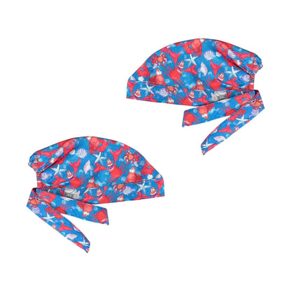 Gorro Medico Quirúrgico - La Sirenita - Celeste