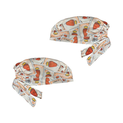 Gorro Medico Quirúrgico - Tacos De Trompo Al Pastor - Beige