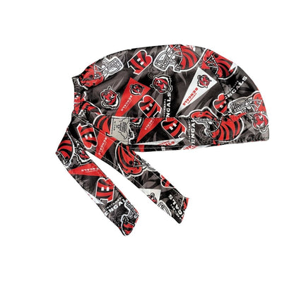 Gorro Quirúrgico Medico - Cincinnati Bengals - NFL - Negro