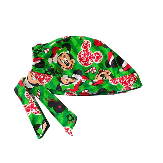 Gorro Medico Quirúrgico Salud Diney - Mickey Mouse - Navidad