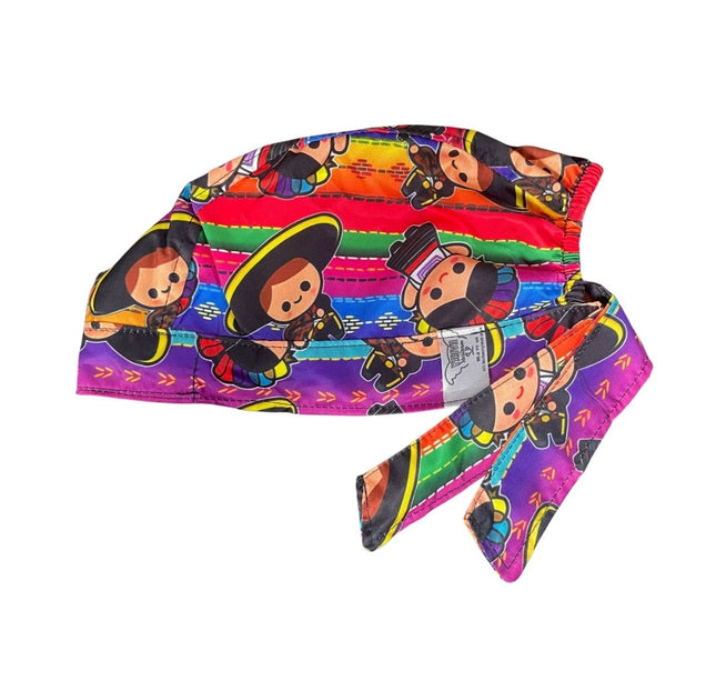 Gorro Medico Quirúrgico - Muñeca Mexicana Lele - Mariachi - Colores