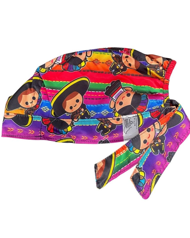 Gorro Medico Quirúrgico - Muñeca Mexicana Lele - Mariachi - Colores