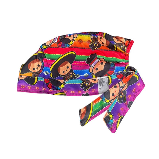 Gorro Medico Quirúrgico - Muñeca Mexicana Lele - Mariachi - Colores