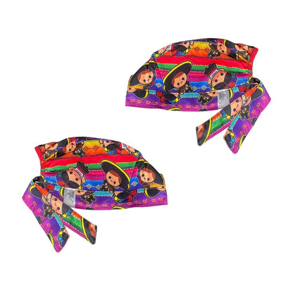 Gorro Medico Quirúrgico - Muñeca Mexicana Lele - Mariachi - Colores