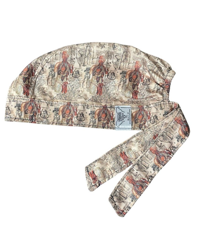 Gorro Quirúrgico - Anatomía Humana - Versalius - Beige 2