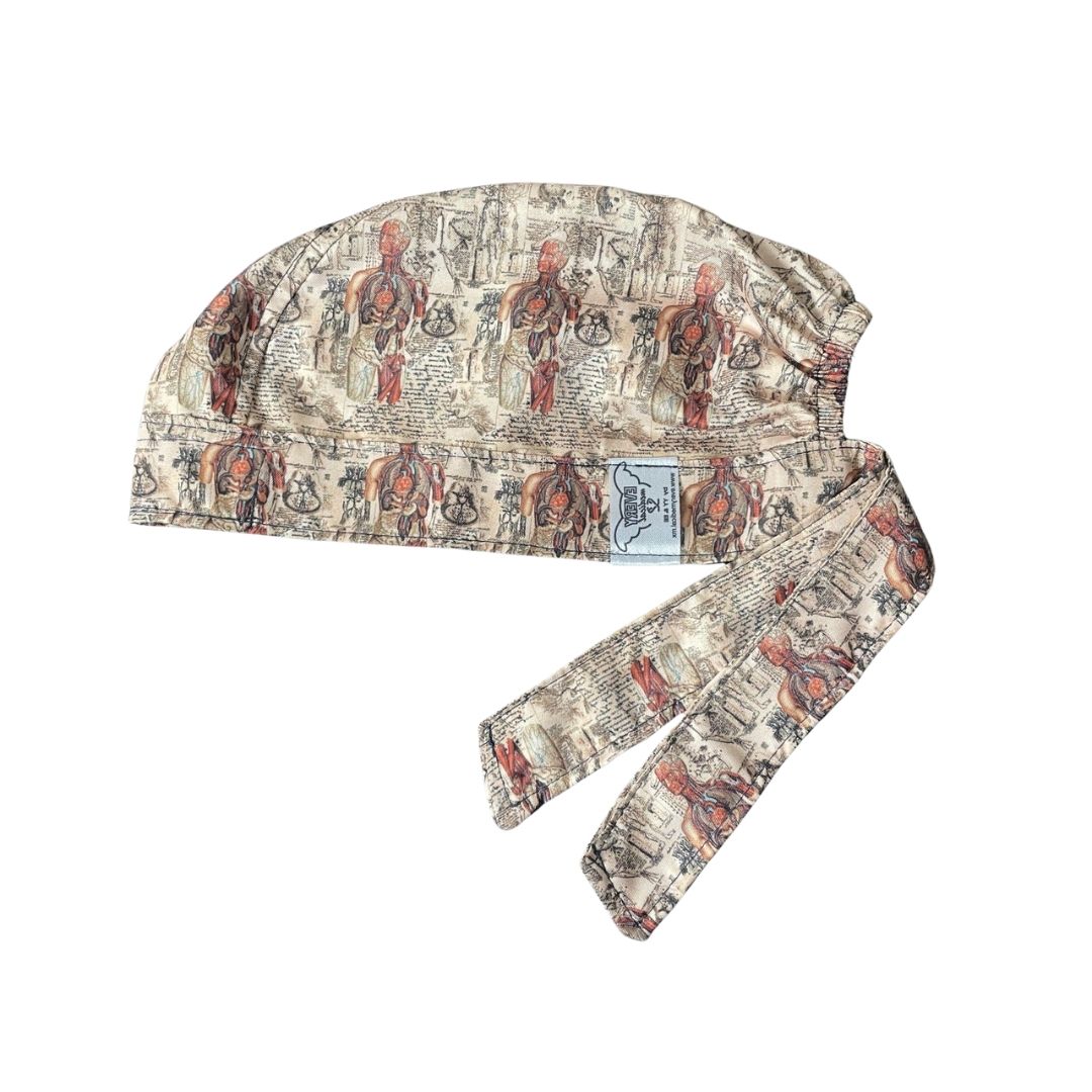 Gorro Quirúrgico - Anatomía Humana - Versalius - Beige 2