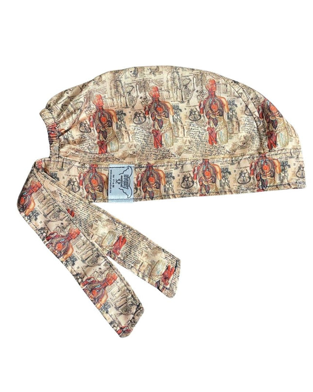 Gorro Quirúrgico - Anatomía Humana - Versalius - Beige 2