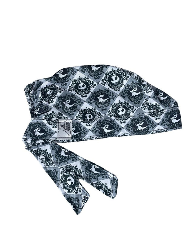 Gorro Medico - Estampado - El Extraño Mundo De Jack - Gris Oscuro