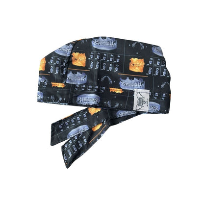 Gorro Quirúrgico - Estampado - Radiografía De Mandíbula