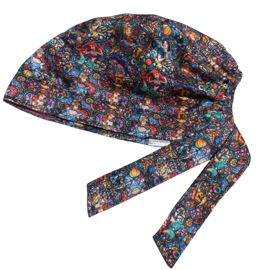 Gorro Medico Quirúrgico - Princesas Disney - Cenicienta - vitral