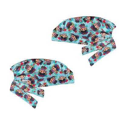 Gorro Medico Quirúrgico - Muñeca Mexicana Lele - Azul Agua