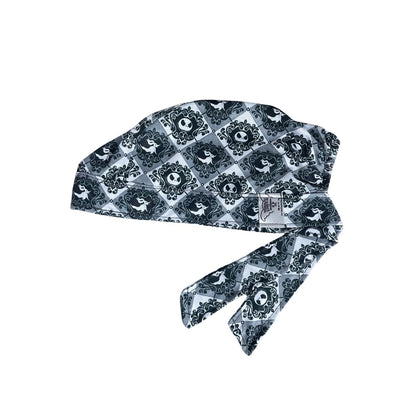 Gorro Medico - Estampado - El Extraño Mundo De Jack - Gris Oscuro
