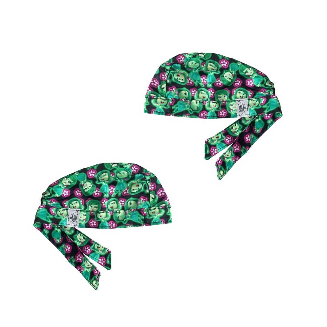 Gorro Medico Quirúrgico - Intensamente - Inside Out - Emociones - Desagrado