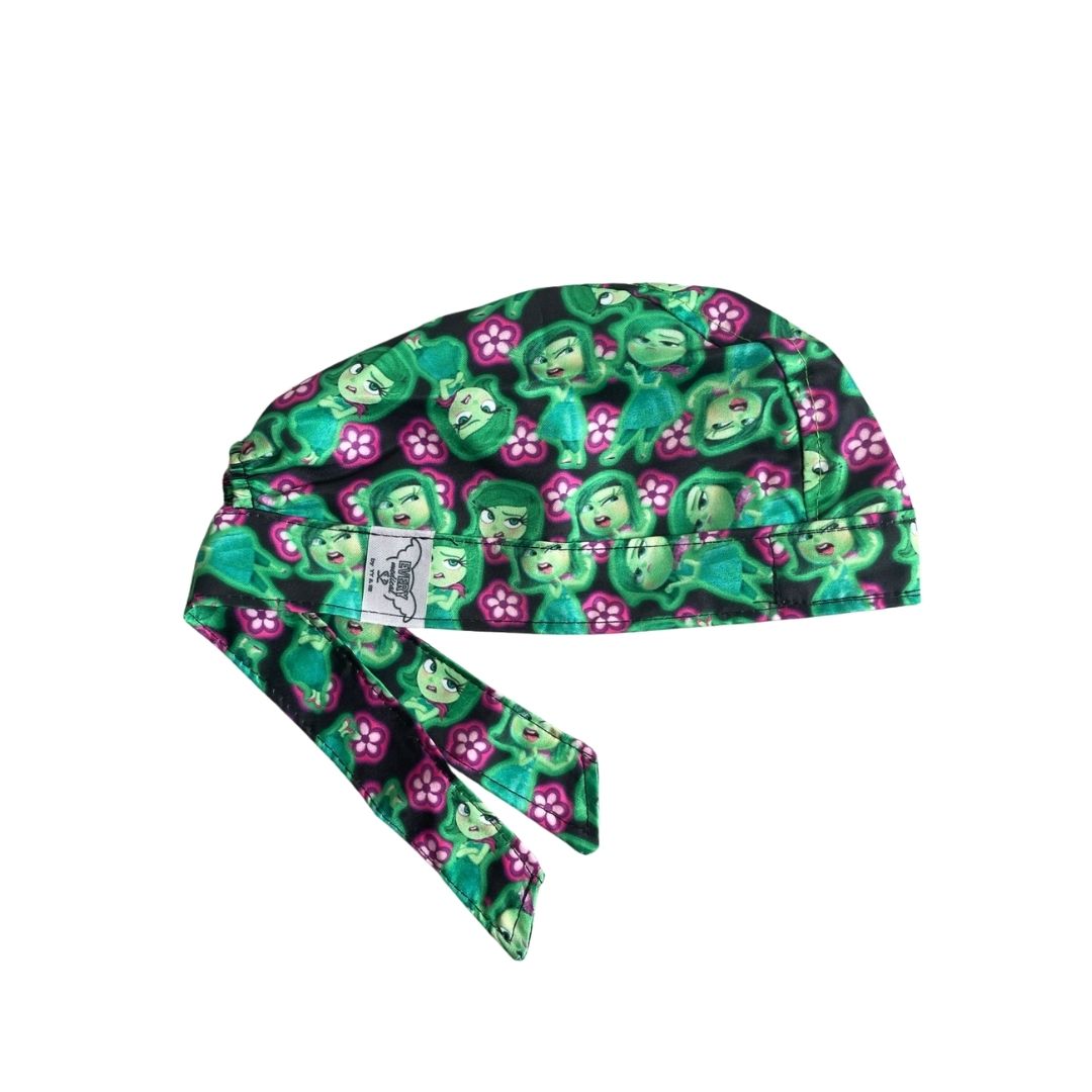 Gorro Medico Quirúrgico - Intensamente - Inside Out - Emociones - Desagrado