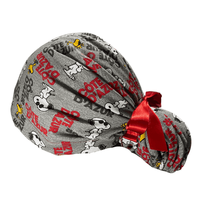 Gorro Medico Quirúrgico Snoopy Gris - Listones - Antisudor - Every Medical -  Dr. Gorrito