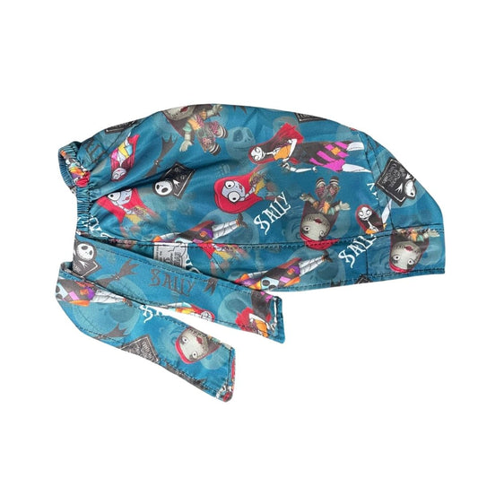 Gorro Medico Quirúrgico - El Extraño Mundo De Jack - Azul
