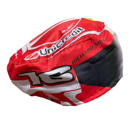 Gorro Medico Quirúrgico F1 - Sergio Checo Perez . Red Bull - Lecrerc