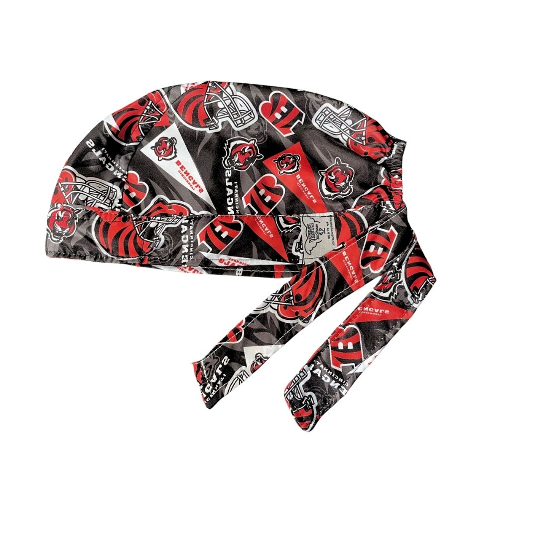 Gorro Quirúrgico Medico - Cincinnati Bengals - NFL - Negro