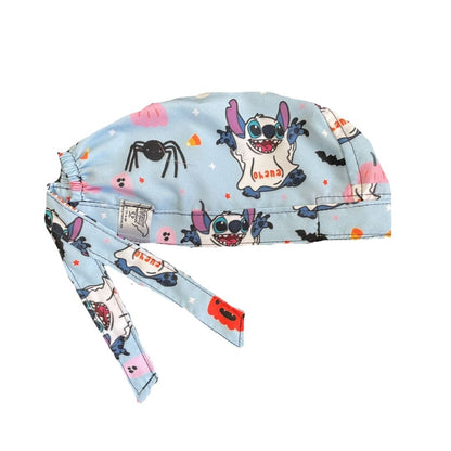Gorro Quirúrgico - ST - Día De Muertos - Halloween -Celeste