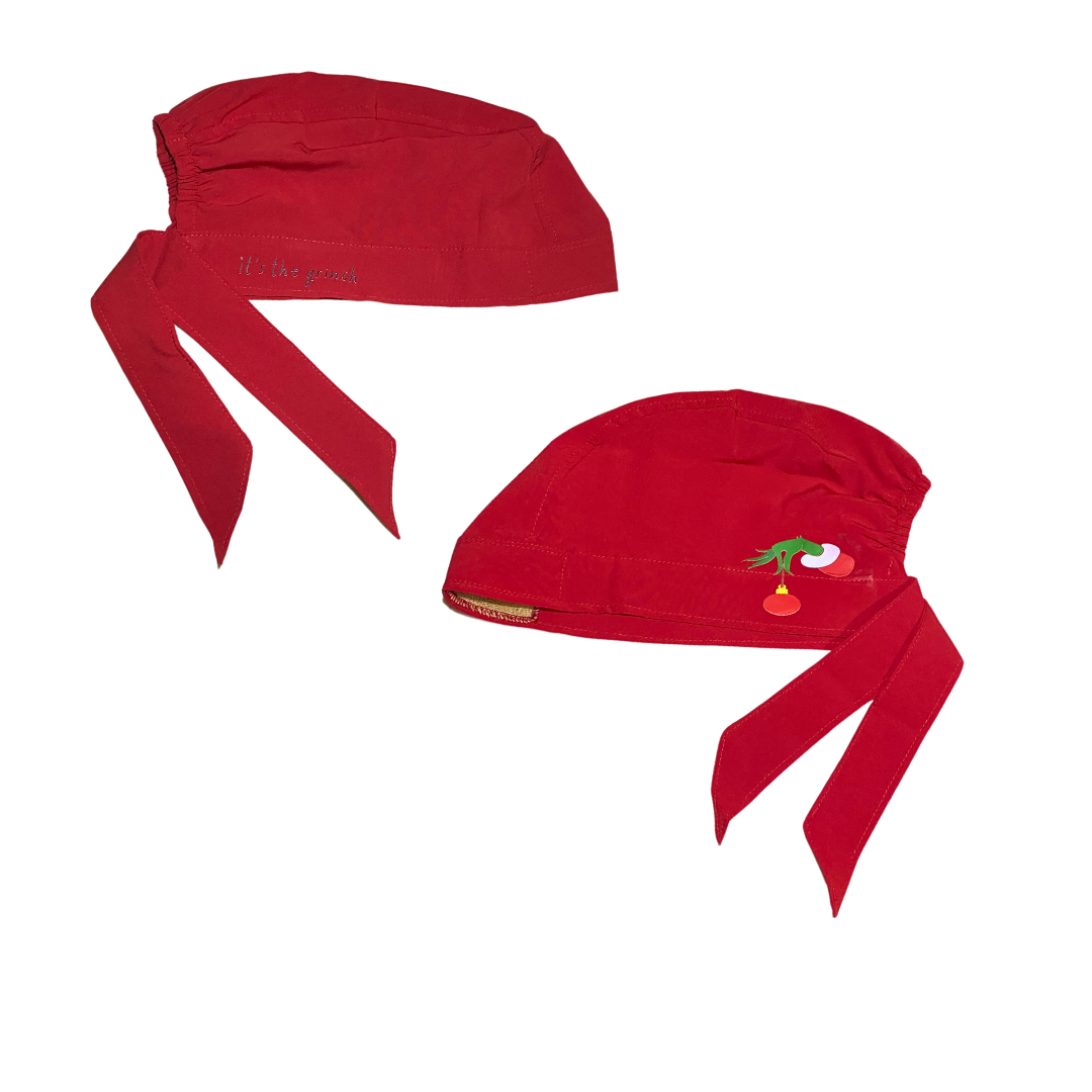 Gorro Medico Quirúrgico Grinch- Navidad 3 Salud, Enfermeria - Every Medical -  Dr. Gorrito