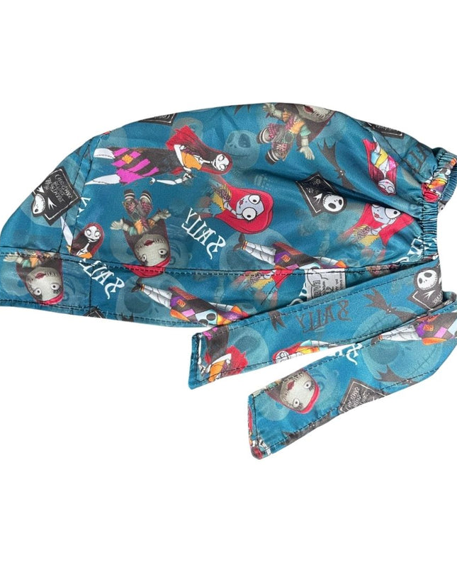 Gorro Medico Quirúrgico - El Extraño Mundo De Jack - Azul
