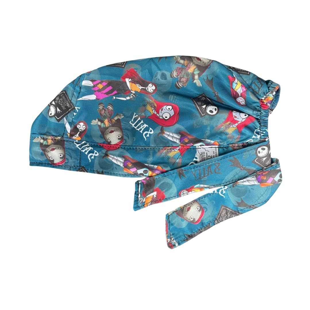 Gorro Medico Quirúrgico - El Extraño Mundo De Jack - Azul