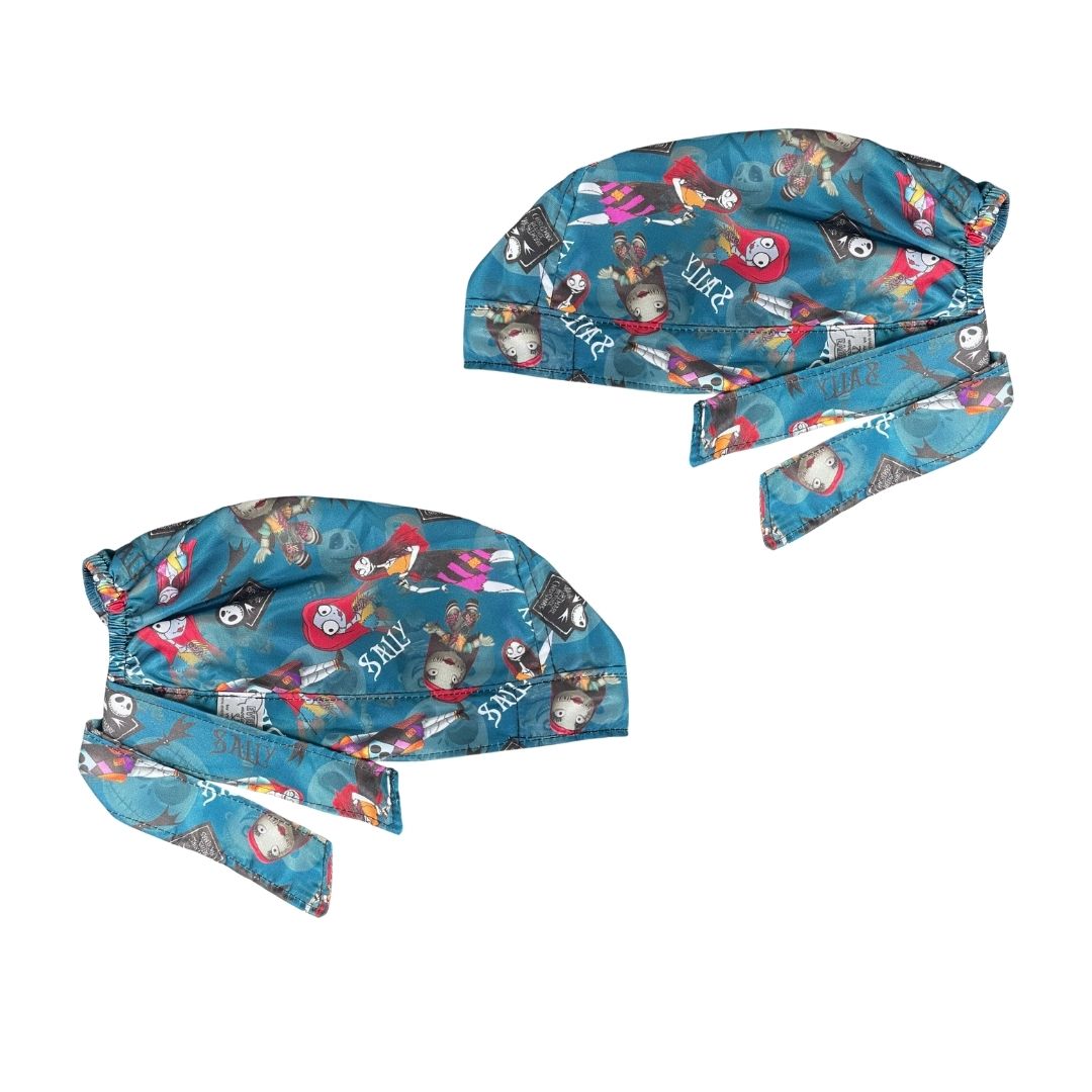 Gorro Medico Quirúrgico - El Extraño Mundo De Jack - Azul