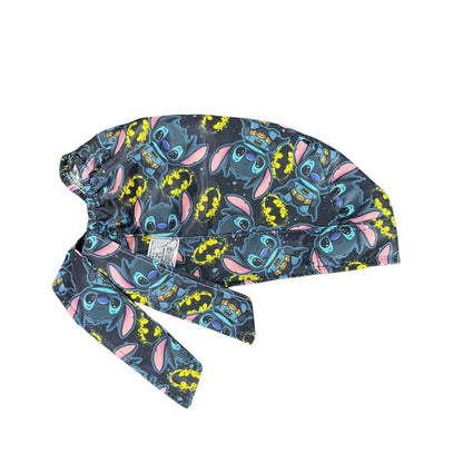 Gorro Medico Quirúrgico - Stitch 3 - Batman - Negro