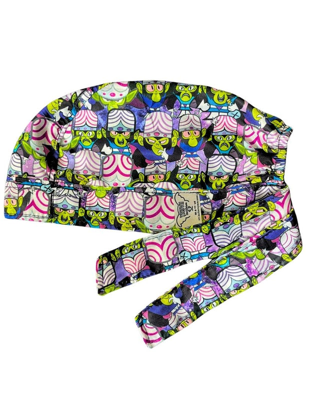 Gorro Medico Quirúrgico - Mojo Jojo - Las Chicas Super Poderosas - Negro