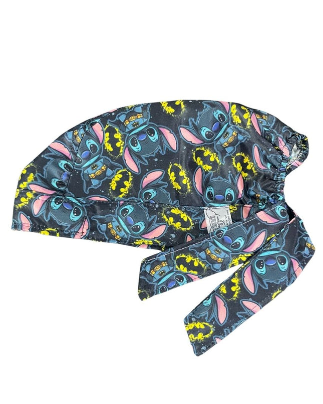 Gorro Medico Quirúrgico - Stitch 3 - Batman - Negro