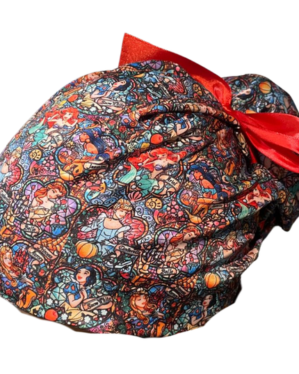 Gorro Medico Quirúrgico - Princesas Disney - Cenicienta -vitral liston