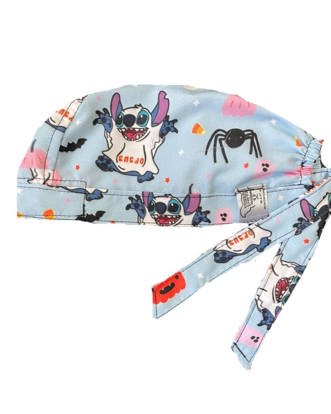 Gorro Quirúrgico - ST - Día De Muertos - Halloween -Celeste