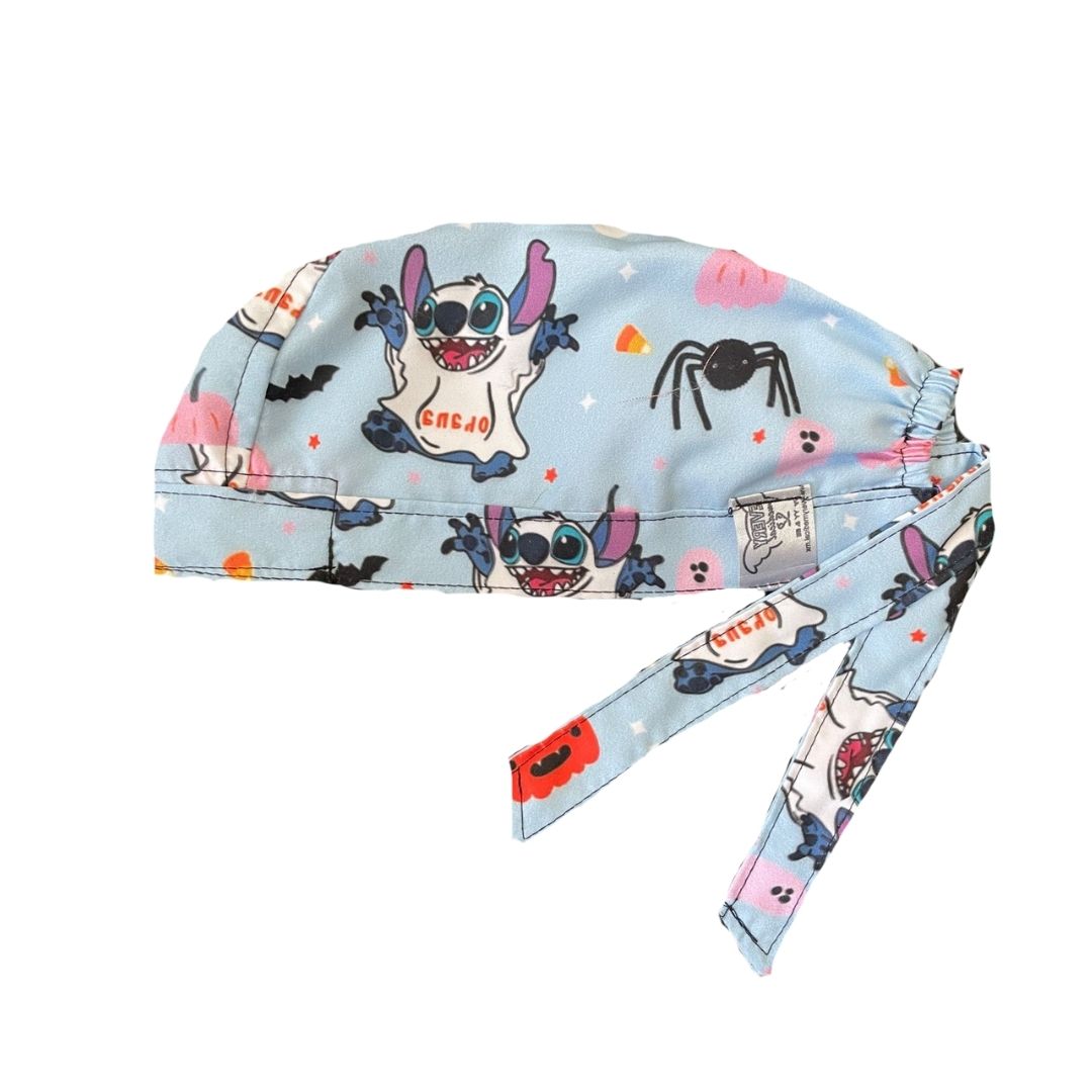 Gorro Quirúrgico - ST - Día De Muertos - Halloween -Celeste