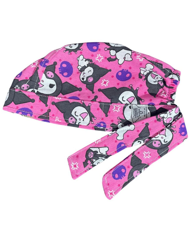 Gorro Medico Quirúrgico - Hello Kitty - Kuromi  - Rosa Chicle