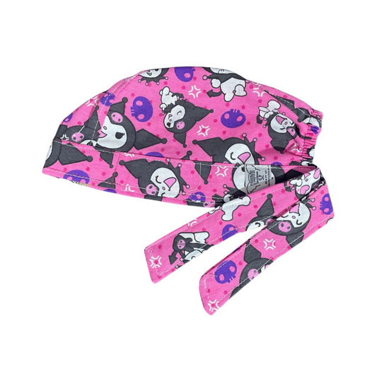 Gorro Medico Quirúrgico - Hello Kitty - Kuromi  - Rosa Chicle