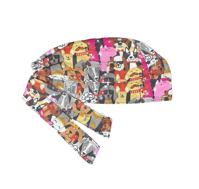 Gorro Quirúrgico - Perritos Con Lentes - Colores