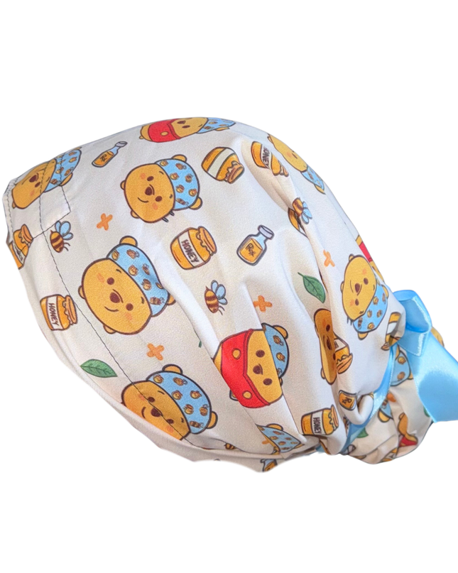 Gorro Medico Quirúrgico Winnie Pooh Enfermeria Hospital Liston Unitalla