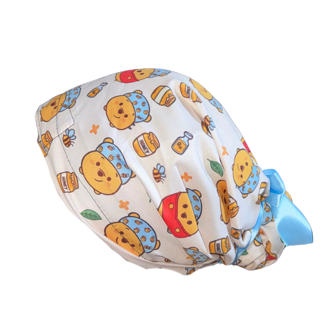 Gorro Medico Quirúrgico Winnie Pooh Enfermeria Hospital Liston Unitalla