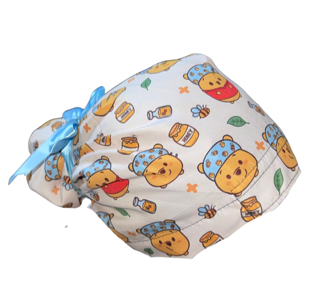 Gorro Medico Quirúrgico Winnie Pooh Enfermeria Hospital Liston Unitalla