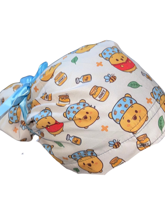 Gorro Medico Quirúrgico Winnie Pooh Enfermeria Hospital Liston Unitalla